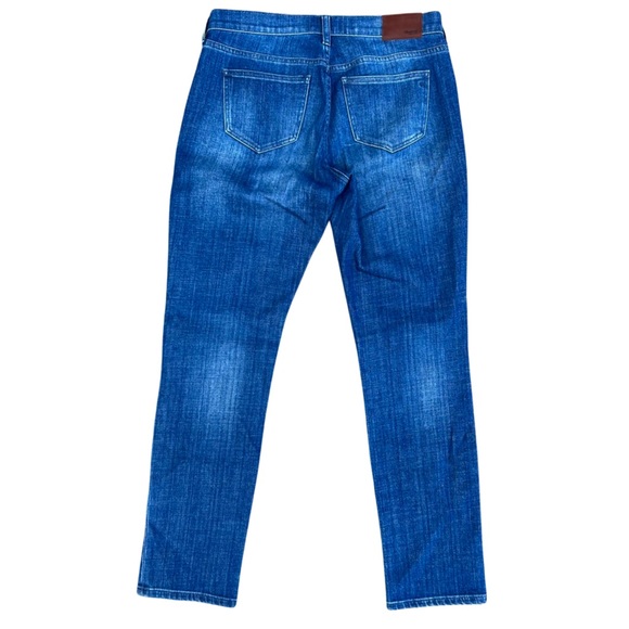 Madewell The Slim Boyjean: Patched-Up Edition in Springfield Wash - Picture 14 of 16